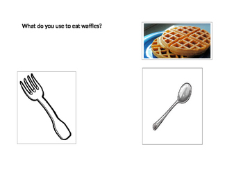 Preview of Eat with a fork or spoon?