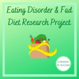 Health Eating Disorder & Fad Diets Research Project