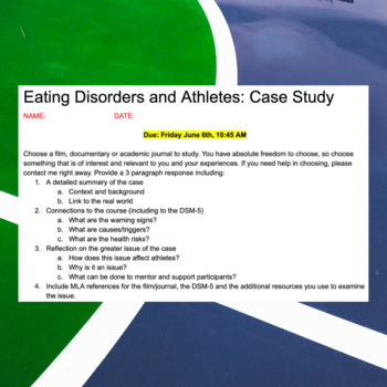 case study on eating disorders