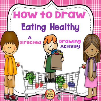 Food Drawings Healthy Eating Words Background Stock Vector by  ©Julija_grozyan 188750596