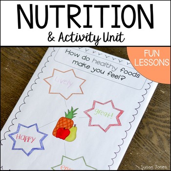 Preview of Eating Healthy With Fruits & Veggies! {Nutrition & Activity Unit}