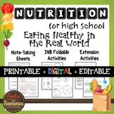 Eating Healthy in the Real World - Interactive Note-Taking