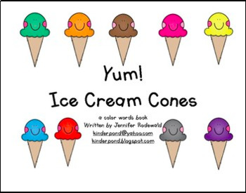colorful ice cream flavors