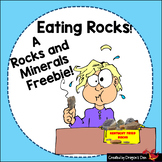 Eating Rocks: A Rocks and Minerals Freebie!