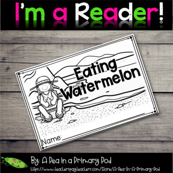 Preview of Eating Watermelon - June Emergent Reader and Response Activities