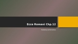 Ecce Romani 12 Vocabulary and Derivatives