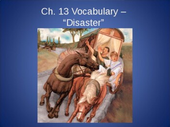 Preview of Ecce Romani I Chapter 13 Vocabulary PowerPoint
