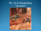 Ecce Romani I Chapter 21 - A Vocabulary PowerPoint