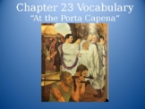 Ecce Romani I Chapter 23 Vocabulary PowerPoint