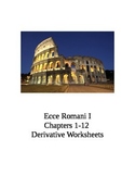 Ecce Romani I Chs. 1-12 Bundled Derivative Worksheets
