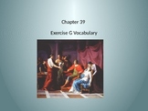 Ecce Romani II Chapter 39 Exercise G Vocabulary