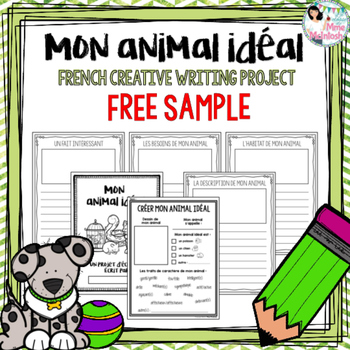 Preview of Échantillon: Mon animal idéal / My Ideal Pet SAMPLE
