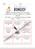 Echo and Narcissus Text Dependent BINGO