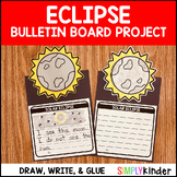 Eclipse 2024 Bulletin Board Activities Project for Kinderg