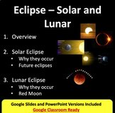 Eclipse Lesson Bundle - Google Slides and PowerPoint Lesson
