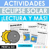Eclipse Solar | Spanish Solar Eclipse Activities