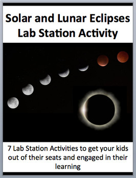 Preview of Eclipse - Solar and Lunar - Lab Station Activity