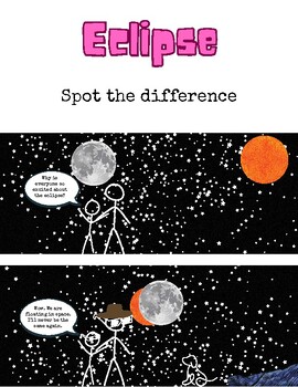 Preview of Eclipse Spot the Difference