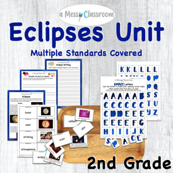 Preview of Eclipse Unit: Main Topic, Text Features, Parts of Speech, and Spelling 2nd grade