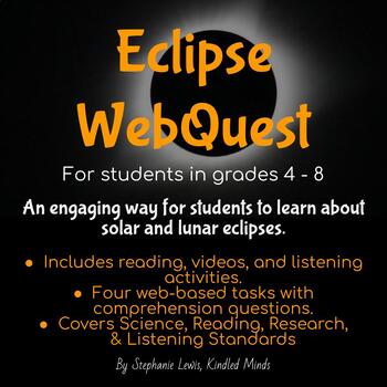 Preview of Eclipse WebQuest - Solar & Lunar Eclipse Research Activity