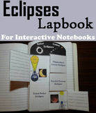 Solar & Lunar Eclipses Activity Foldable Lapbook: Total So