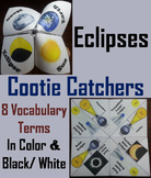 Solar & Lunar Eclipses Activity/ Cootie Catcher (Total Sol