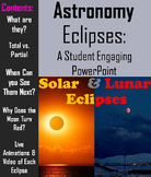 Solar and Lunar Eclipses PowerPoint (Total Solar Eclipse 2024)