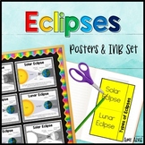 Eclipses Posters and Interactive Notebook INB Set Anchor Chart