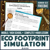 Eco Footprint Natural Resource Simulation | Human World Geography