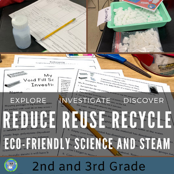 Preview of Synthetic and Earth Material Science and STEAM | Earth Day Activity | Grades 2 3