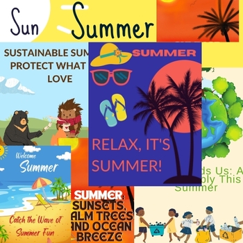 Preview of Eco-Friendly Summer Classroom Decorations: Nature and Greenery Themes