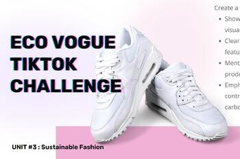 Preview of Eco Vogue Tik Tok Challenge  HNB4M Assignment