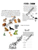 EcoExplorer Adventure: Fun with Food Chains Science activity pack