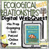 Ecological Relationships DIGITAL WebQuest (Predation, Comp