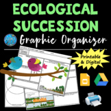 Ecological Succession Graphic Organizer - Digital and Printable