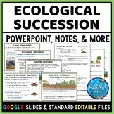 Ecological Succession PowerPoint, Notes, Questions, & Kahoot! 
