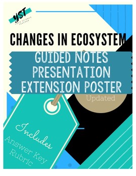 Preview of Ecological Succession Powerpoint, Notes, & Poster