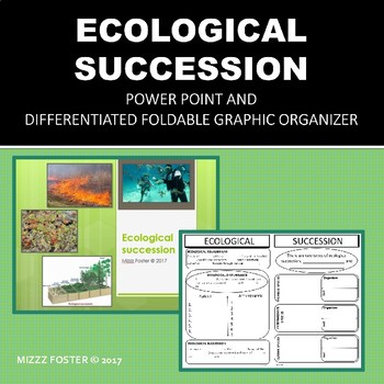 Preview of Ecology: Ecological Succession Powerpoint & Differentiated Notes