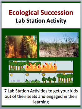 Preview of Ecological Succession - Primary and Secondary - 7 Engaging Lab Stations