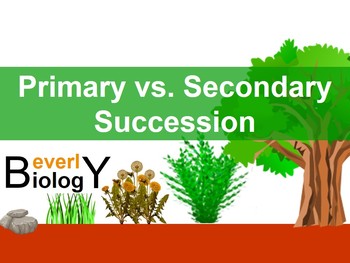 Preview of Ecological Succession (Primary vs Secondary) PowerPoint