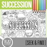 Ecological Succession Vocabulary Search Activity | Seek an