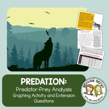 Preview of Predator Prey Relationship Analysis - Graphing and Questions