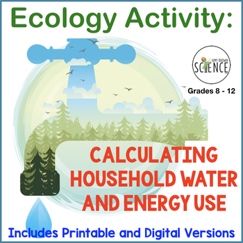 Preview of Human Impact on Environment Activity Calculating Household Energy & Water Use