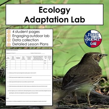 Preview of Ecology Adaptation Lab