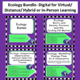 Ecology Bundle Digital for Virtual/ Distance/ Hybrid or In