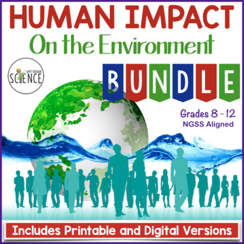 Preview of Human Impact on the Environment Unit Ecology Bundle