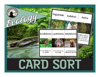 Preview of Ecology Card Sort