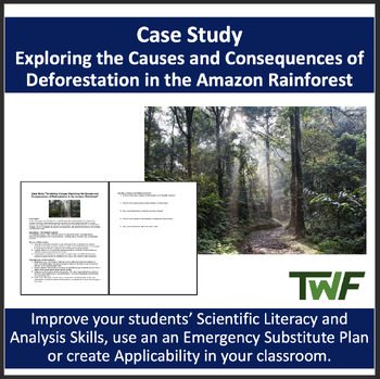 deforestation of the amazon case study answers