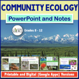 Community Ecology PowerPoint and Notes - Habitats and Communities