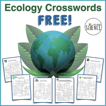 Preview of FREE Ecology Crossword Puzzles